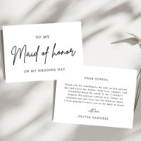 Minimalist Chic To My Maid of Honour Wedding Day