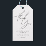 Minimalist Chic Wedding Favours Gift Tags<br><div class="desc">Minimalist Chic Wedding Favours Gift Tags</div>