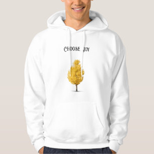 Minimalist Choose Joy Hoodie - Inspirational Quote