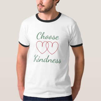 Minimalist Choose Kindness Ringer Tee