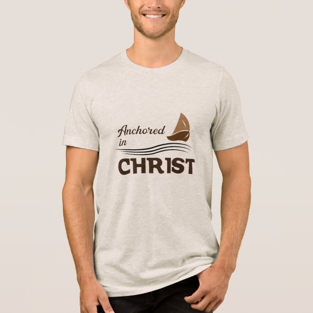 Minimalist Christian Tri-Blend Shirt (Front)