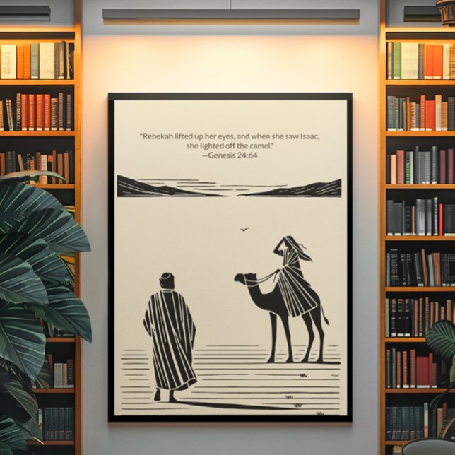 Minimalist Christian Wall Art – Bible Verse Print (Creator Uploaded)