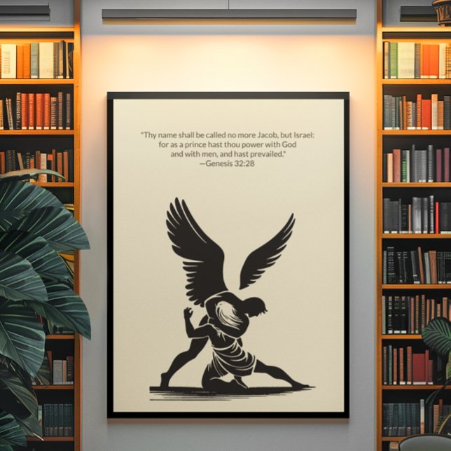 Minimalist Christian Wall Art – Bible Verse Print (Creator Uploaded)