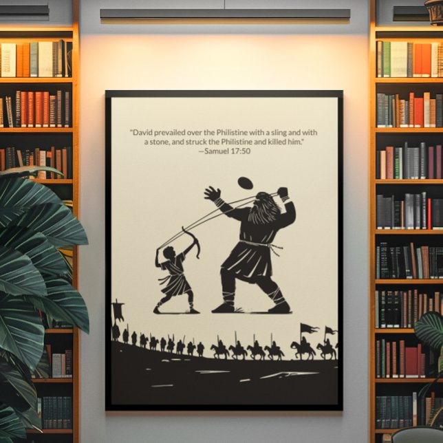 Minimalist Christian Wall Art – Bible Verse Print (Creator Uploaded)