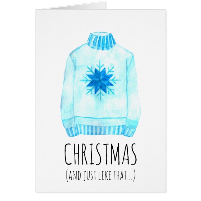 Minimalist Christmas... and Just Like That  (Front)