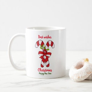 Minimalist Christmas and New Year Happy Coffee Mu Mug
