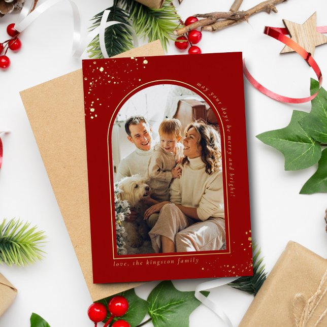 Minimalist Christmas Arch Photo Frame Real (Creator Uploaded)