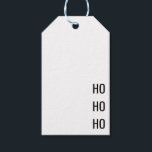 Minimalist Christmas black white Gift Tag<br><div class="desc">Minimalist Christmas Gift Tag. You are welcome to visit my store for more beautiful products.</div>