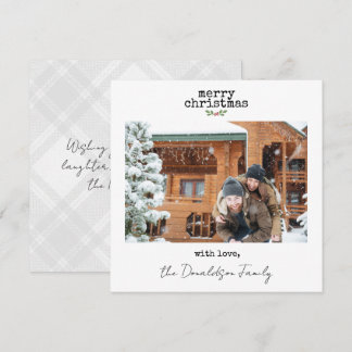 Minimalist Christmas Card