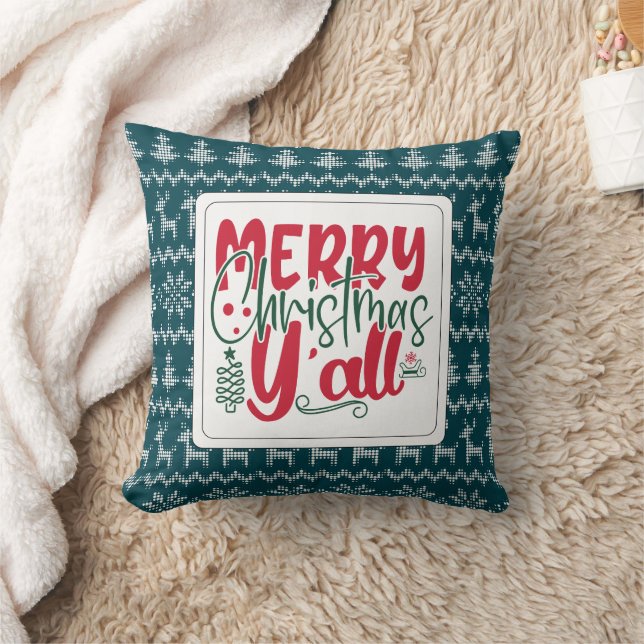 Minimalist Christmas holiday Cushion (Blanket)