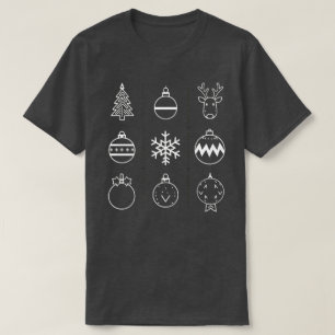 Minimalist Christmas Icon Unisex 2 T-Shirt