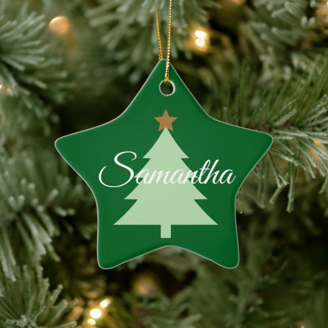 Minimalist Christmas ornament  (Tree)