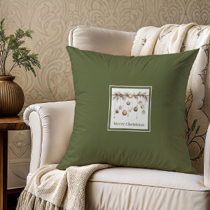 Minimalist Christmas Pillow Family Gift Idea