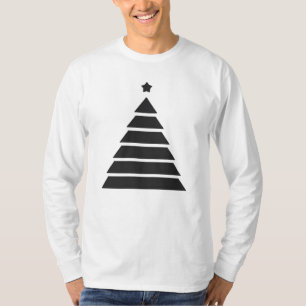 Minimalist Christmas Tree Design T-Shirt