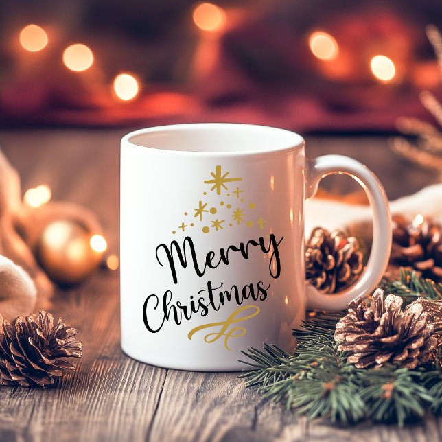 Minimalist Christmas Tree - Festive and Simple Mug (Creator Uploaded)