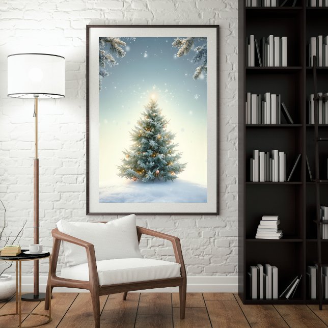 Minimalist Christmas Tree Poster (Creator Uploaded)