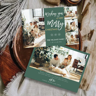 Minimalist Christmas with Photo Card