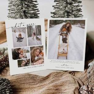 Minimalist Christmas with Photo Card