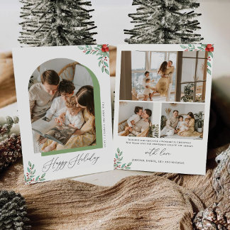 Minimalist Christmas with Photo Card