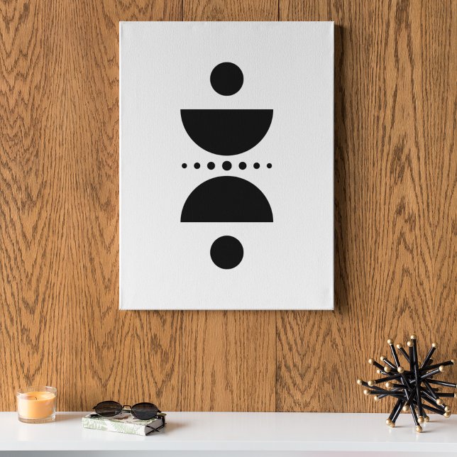 Minimalist Circle Canvas Print (Creator Uploaded)