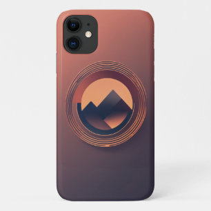 Minimalist Circle Logo iPhone Case - ABC