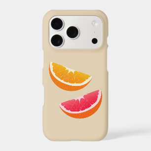 Minimalist Citrus Orange Grapefruit Phone Case
