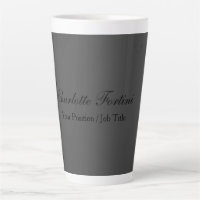 Minimalist Classical Handwriting Script Name Grey