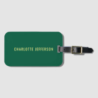 Minimalist Classical Professional Green Yellow