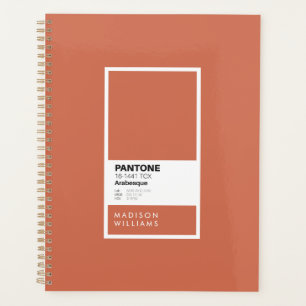 Minimalist Colour Palette Swatch Custom Terracott Planner