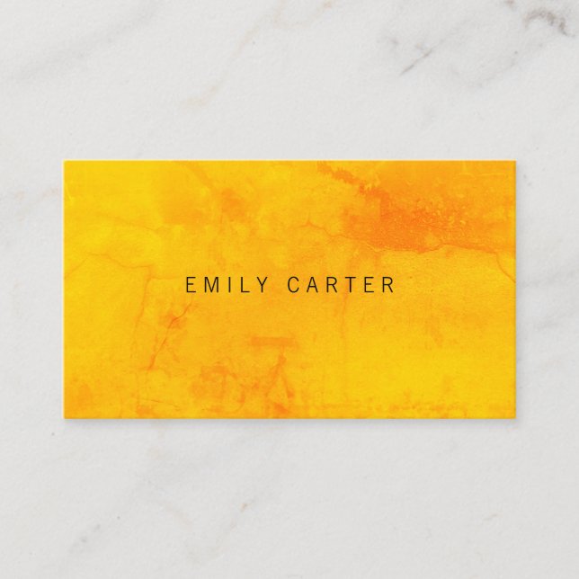 Minimalist Colourful Texture Business Card (Front)