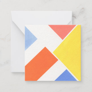 Minimalist Colours Card