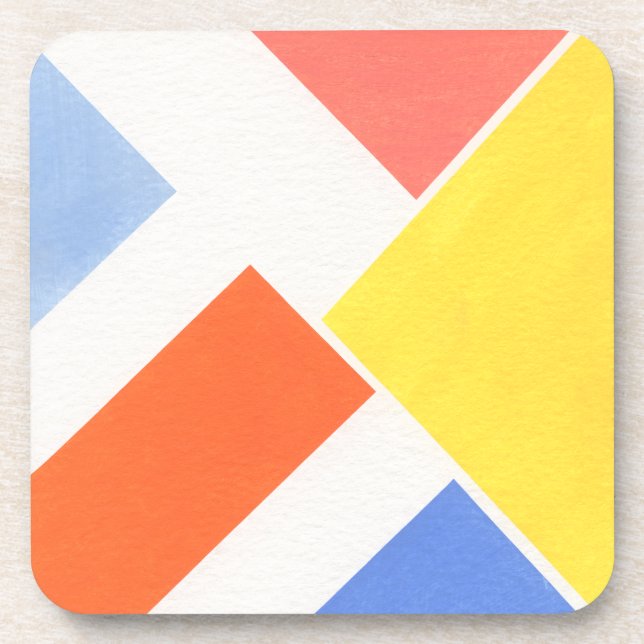 Minimalist Colours Coaster (Front)