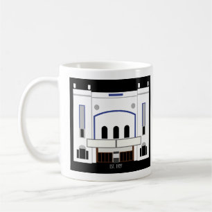 Minimalist Columbia Theatre Coffee Mug