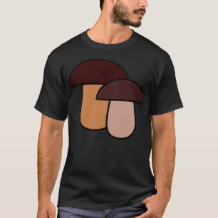 Minimalist Contemporary Abstract of Two Colourful T-Shirt