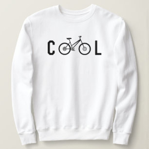 Minimalist Cool Cycling Bicycle Biking Gift Sweatshirt