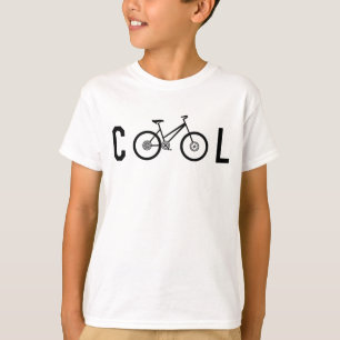 Minimalist Cool Cycling Bicycle Biking Gift T-Shirt