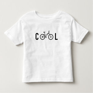Minimalist Cool Cycling Bicycle Biking Gift  Toddler T-Shirt