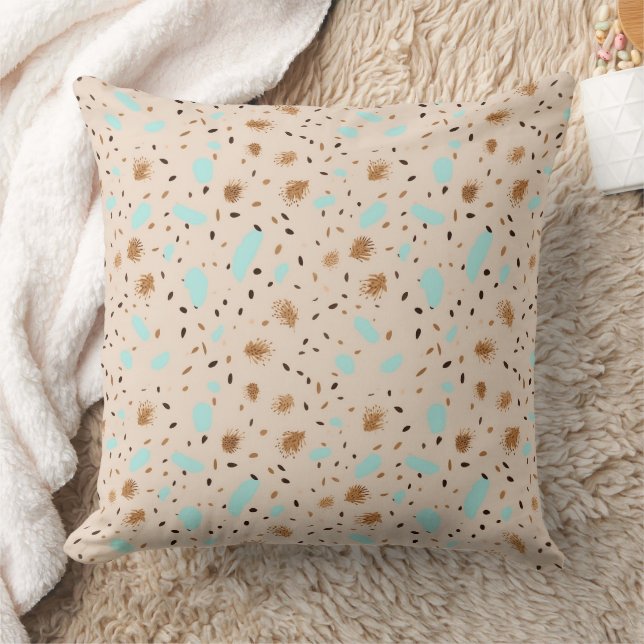 minimalist cool splash pattern  cushion (Blanket)