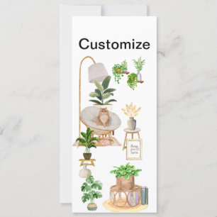 Minimalist Cosy Home Bookmark