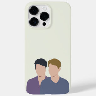 Minimalist Couple Art Modern Aesthetic Case-Mate iPhone 14 Pro Max Case
