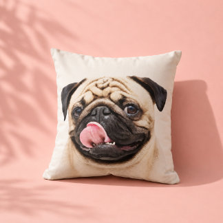 Minimalist Create Your Own Pet Portrait Cushion