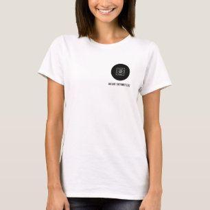 Minimalist Crest Logo Staff Uniform T-Shirt