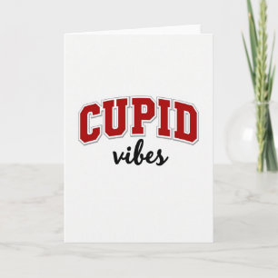 Minimalist Cupid Vibes Card