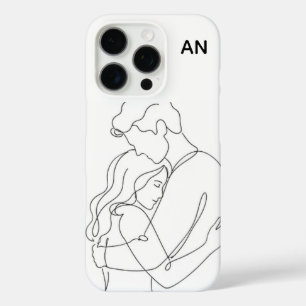 Minimalist Custom Couple Phone Case - Add Your Pho