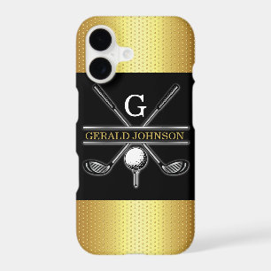 Minimalist Custom Elegant Golf Monogram