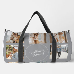 Minimalist Custom Family Photo Print Cut & Sew Bag