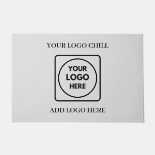 Minimalist Custom Logo Kraft Doormat
