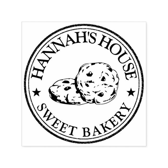 Minimalist Custom Logo Self-inking Stamp (Design)