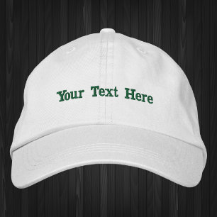 Minimalist Custom Text Embroidered Hat
