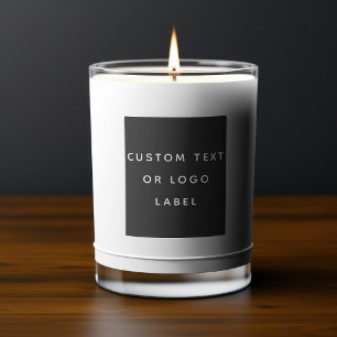 Minimalist Custom Text Or Logo Food Label